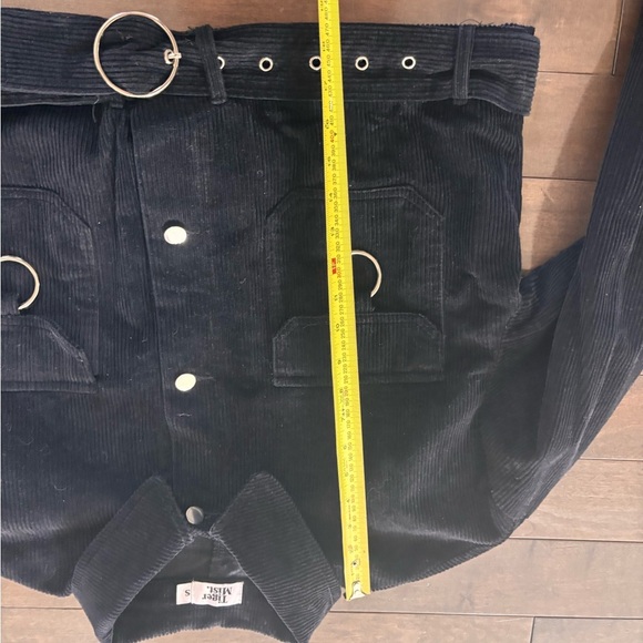 Tiger Mist Black Corduroy Utility Jacket - Picture 4 of 10